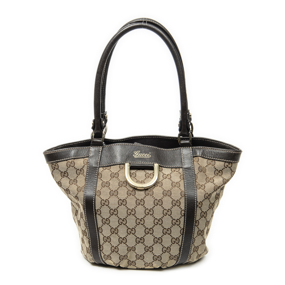 Gucci Small D Ring Bucket Tote